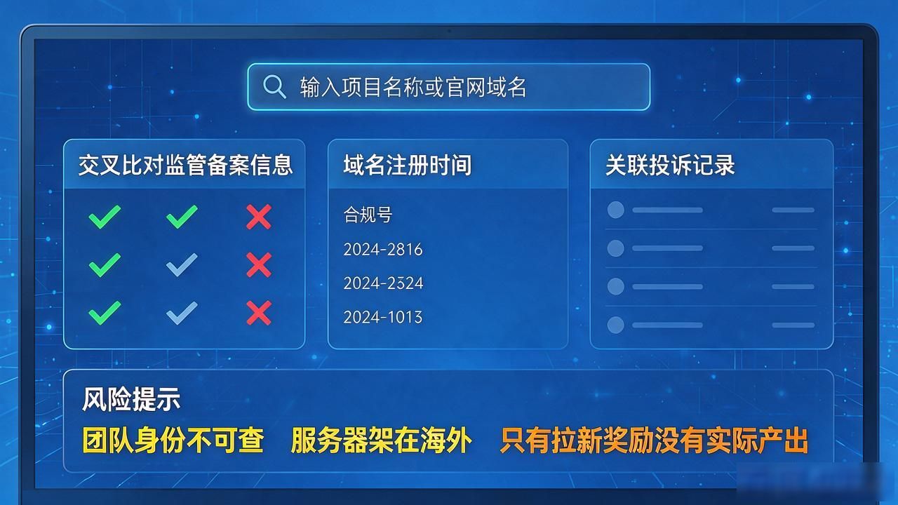 怎么查数字货币是不是骗局？用这个查询平台三分钟出结果
